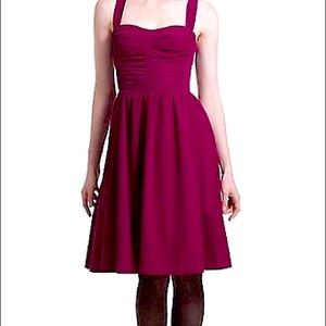 Corduroy Halter Dress- Exquisite detail